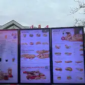 Tim Hortons storefront and interior at 1530 North Service Rd West, Oakville, ON