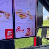 Tim Hortons storefront and interior at 230 Centennial Rd, Orangeville, ON