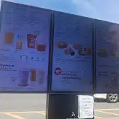 Tim Hortons storefront and interior at 1361 Harmony Rd North, Oshawa, ON