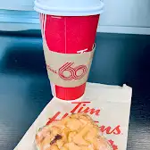 Tim Hortons storefront and interior at 171 Slater St, Ottawa, ON