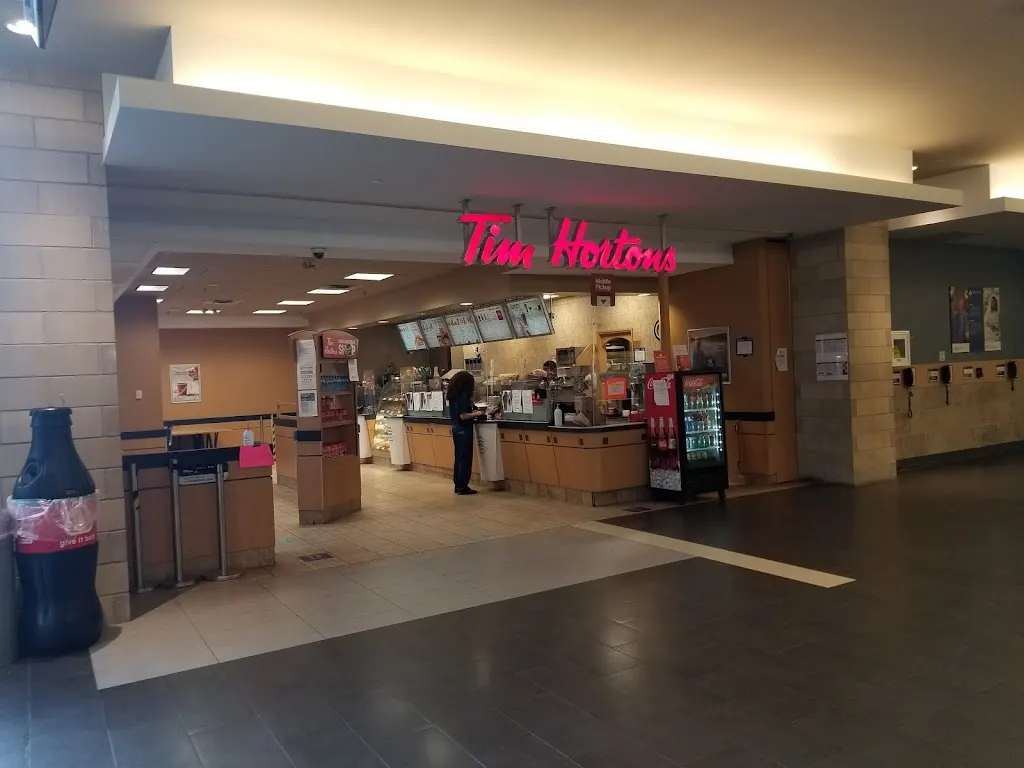 Tim Hortons storefront and interior at Ottawa General Hospital - 501 Smyth Road, Ottawa, ON