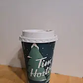 Tim Hortons storefront and interior at 1 Horseshoe Lake Rd, Parry Sound, ON