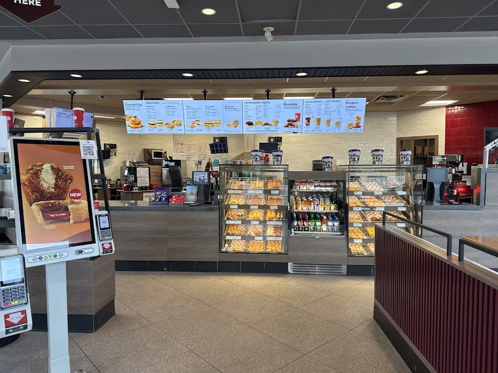Tim Hortons storefront and interior at 41 Festubert Way, Petawawa, ON