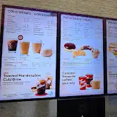 Tim Hortons storefront and interior at 10 Vogell Rd, Richmond Hill, ON