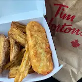 Tim Hortons storefront and interior at 8750 Bayview Ave, Richmond Hill, ON