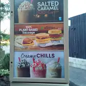 Tim Hortons storefront and interior at 8919 Highway 11 North At Grand Tamarack Cresent, Severn, ON