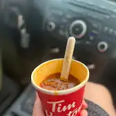 Tim Hortons storefront and interior at 20345 Canon St, South Lancaster, ON