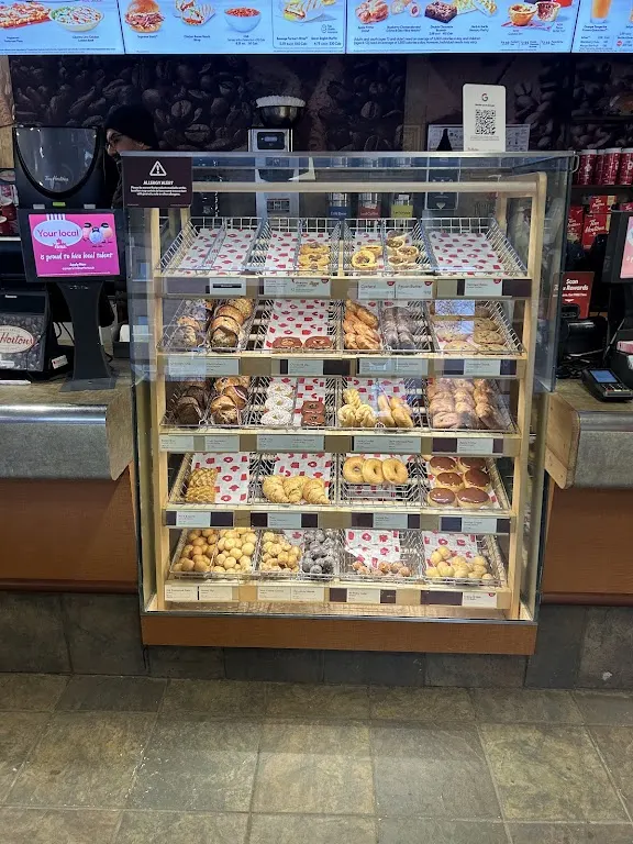 Tim Hortons storefront and interior at 177 Queenston St, St Catharines, ON