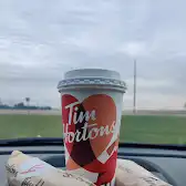 Tim Hortons storefront and interior at 400 Highbury Ave, St Thomas, ON