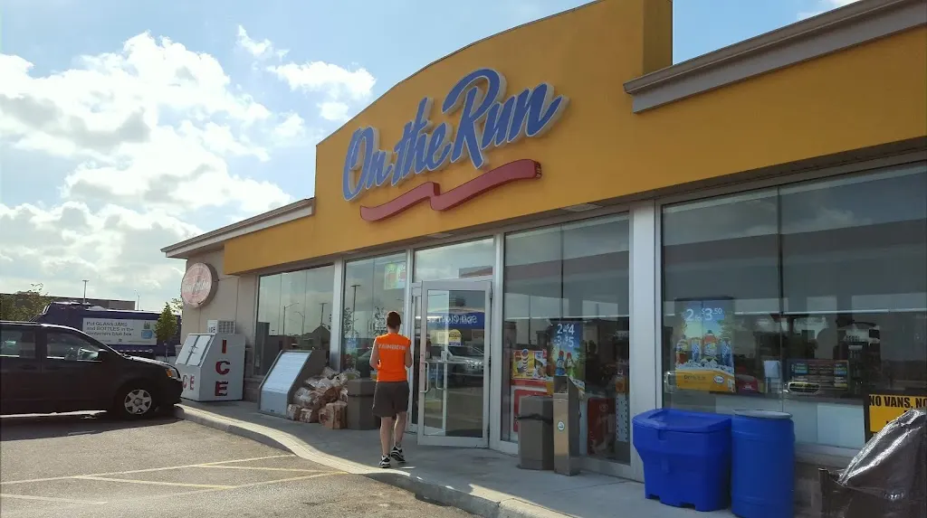 Tim Hortons storefront and interior at 1712 Stone Church Road East, Stoney Creek, ON