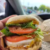 Tim Hortons storefront and interior at 1373 Martindale Rd, Sudbury, ON