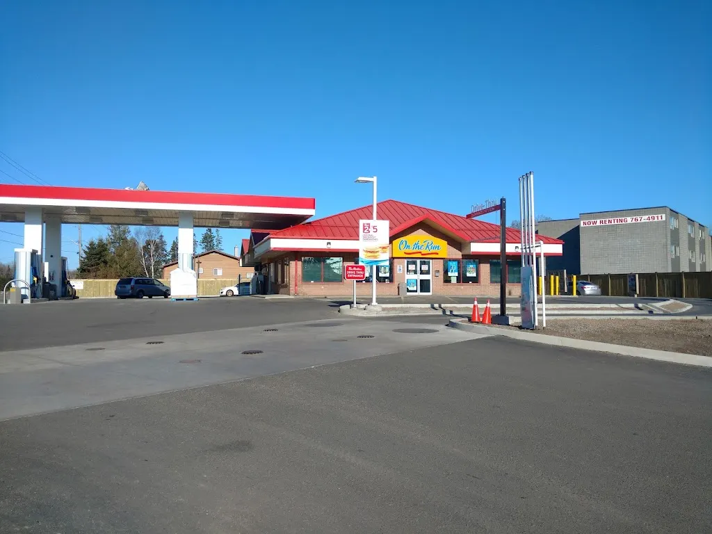 Tim Hortons storefront and interior at 1120 Valley St, Thunder Bay, ON