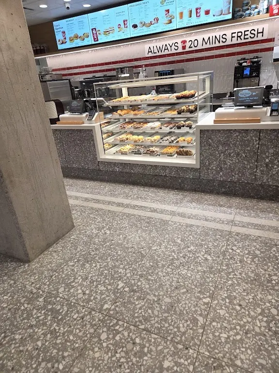 Tim Hortons storefront and interior at 176 - Front St E, Toronto, ON