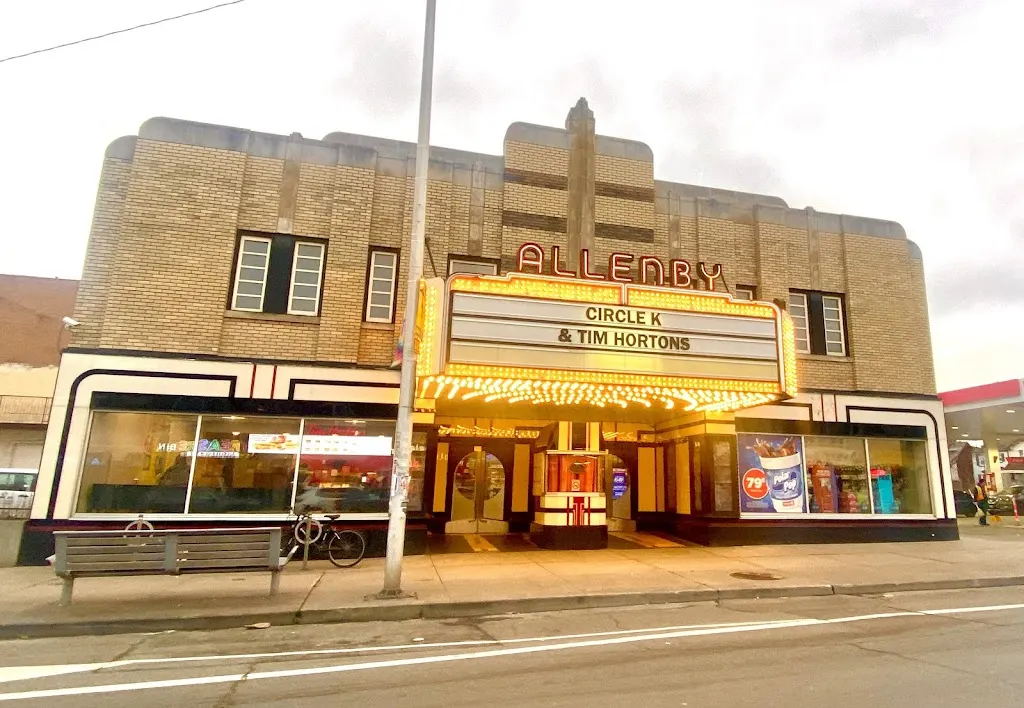 Tim Hortons storefront and interior at 1195 Danforth Ave, Toronto, ON