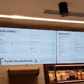 Tim Hortons storefront and interior at Food Court - 130 King St West, Toronto, ON