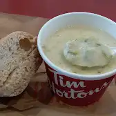 Tim Hortons storefront and interior at 939 Wyandotte St W, Windsor, ON