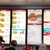 Tim Hortons storefront and interior at 512 Main Street, Montague, PE