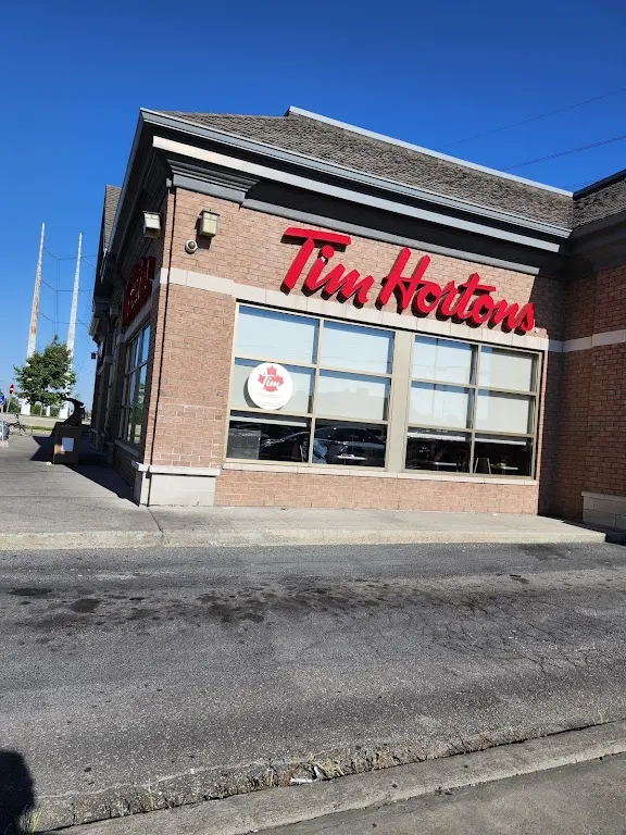 Tim Hortons storefront and interior at 7295, Boul Des Galeries-danjou, Anjou, QC