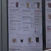 Tim Hortons storefront and interior at 212 Route 138, Donnacona, QC