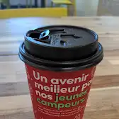 Tim Hortons storefront and interior at 2380 Boul Hymus, Dorval, QC