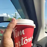 Tim Hortons storefront and interior at 415, Montee Paiement, Gatineau, QC