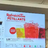 Tim Hortons storefront and interior at 1000 Rue Bagot, La Baie, QC