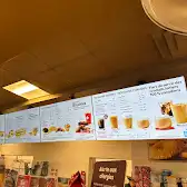 Tim Hortons storefront and interior at 2525 Rue Victoria, Lachine, QC