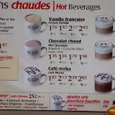 Tim Hortons storefront and interior at 610 Rue Principale, Lachute, QC