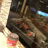 Tim Hortons storefront and interior at 8481 Boul Newman, Lasalle, QC