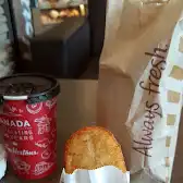 Tim Hortons storefront and interior at 8481 Boul Newman, Lasalle, QC