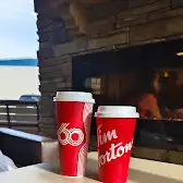 Tim Hortons storefront and interior at 77b, Rte Du President-kennedy, Levis, QC