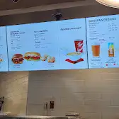 Tim Hortons storefront and interior at 9900 Sherboork E  Mtl, Montreal-est, QC
