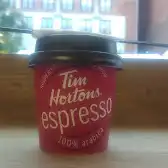 Tim Hortons storefront and interior at 15 Av Du Mont-royal Ouest, Montreal, QC