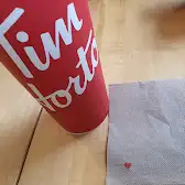 Tim Hortons storefront and interior at 1000 Rue Legendre Ouest, Montreal, QC