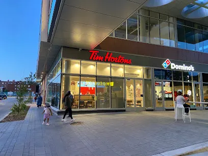 Tim Hortons storefront and interior at 2661 Ave Van Horne, Montreal, QC