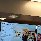 Tim Hortons storefront and interior at 5900 Rue Sherbrooke Est, Montreal, QC