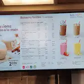 Tim Hortons storefront and interior at 5985, Ch De La Cote-des-neiges, Montreal, QC
