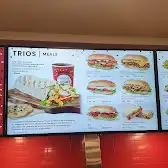 Tim Hortons storefront and interior at 6495 Rue St Jacques, Montreal, QC