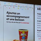 Tim Hortons storefront and interior at 8055 Boul St Michel, Montreal, QC