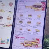 Tim Hortons storefront and interior at 3862 Boul St Charles, Pierrefonds, QC