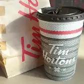 Tim Hortons storefront and interior at 305 Boul Brunswick, Pointe-claire, QC