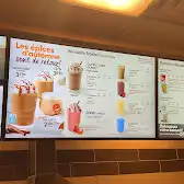 Tim Hortons storefront and interior at 589 Boulevard Wilfrid-hamel, Québec, QC