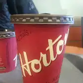 Tim Hortons storefront and interior at 11001 Boul Henri-bourassa, Quebec, QC