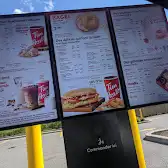 Tim Hortons storefront and interior at 2340 Ch Des Patriotes, Richelieu, QC