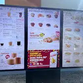 Tim Hortons storefront and interior at 130, Rue St-isidore, Saint-esprit, QC