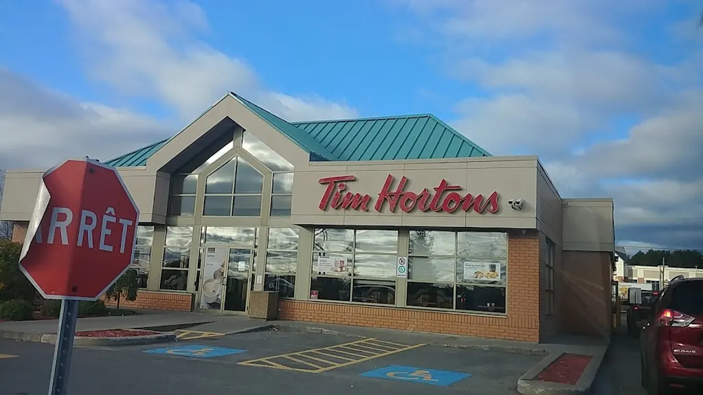 Tim Hortons storefront and interior at 1 Boul John F Kennedy, Saint-jerome, QC