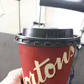 Tim Hortons storefront and interior at 1376 Rue Du Pont, Saint-lambert-de-lauzon, QC