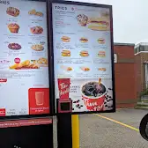 Tim Hortons storefront and interior at 400 Marcel-laurin, Saint-laurent, QC