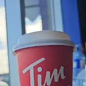 Tim Hortons storefront and interior at 6245, Boul. Metropolitain Est, Saint Leonard, QC