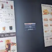 Tim Hortons storefront and interior at 1420 Route 125, Sainte-julienne, QC